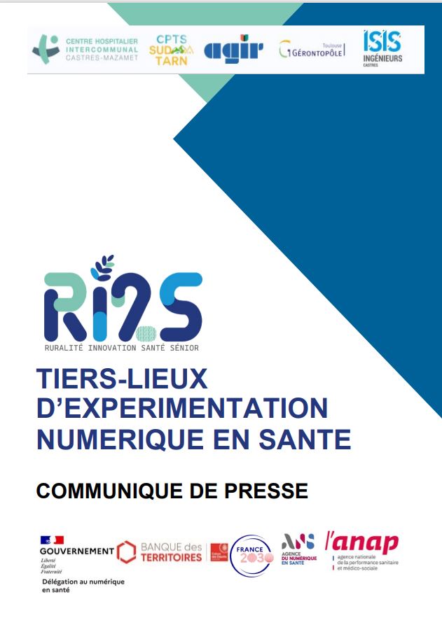 RI2S - Tiers lieu d'expérimentation numérique en santé